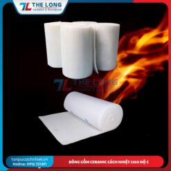 Bông Gốm Ceramic Cách Nhiệt 1260 Độ C 8 Bông Gốm Ceramic Cách Nhiệt 1260 Độ C