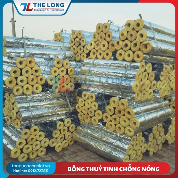 Bông thủy tinh chống nóng