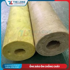 Ống Bông Sợi Khoáng Rockwool Định Hình