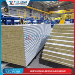 Sandwich Panel Rockwool Chống Cháy