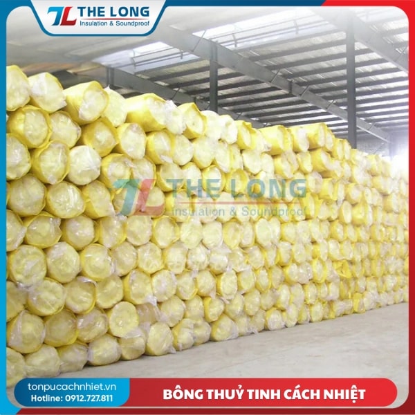 Ứng dụng bông thủy tinh cách nhiệt