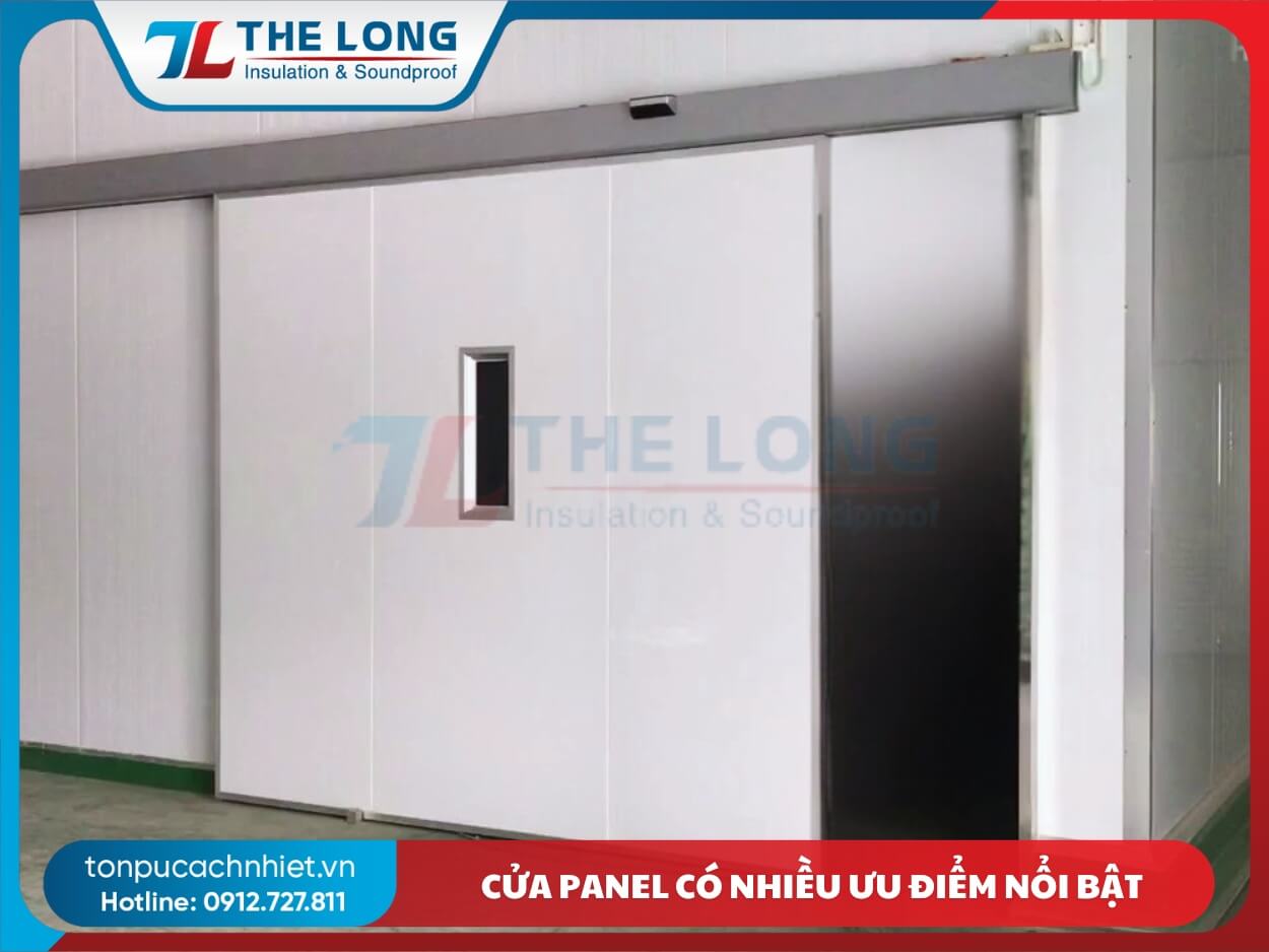 Cửa Panel có nhiều ưu điểm nổi bật