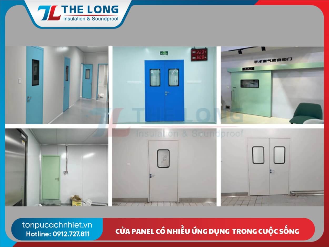 Cửa Panel có nhiều ứng dụng trong cuộc sống
