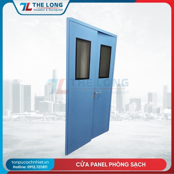 Cửa Panel Phòng Sạch 117 Cua panel phong sach