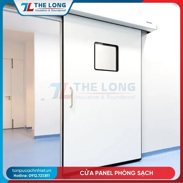 Cửa Panel Phòng Sạch 115 Cua panel phong sach
