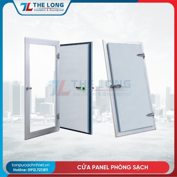 Cửa Panel Phòng Sạch 111 Cua panel phong sach