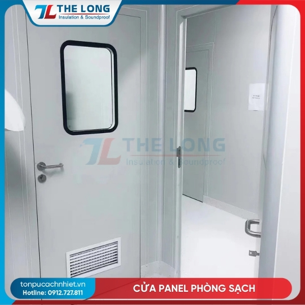 Cửa Panel Phòng Sạch 101 Cua panel phong sach