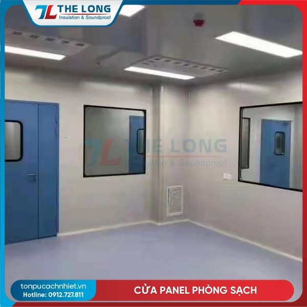 Cửa Panel Phòng Sạch 97 Cua panel phong sach