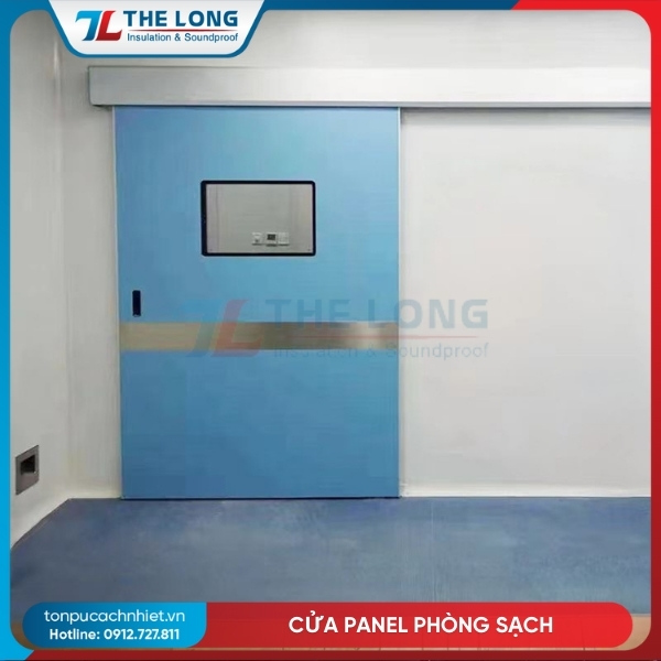 Cửa Panel Phòng Sạch 95 Cua panel phong sach