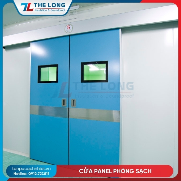Cửa Panel Phòng Sạch 94 Cua panel phong sach