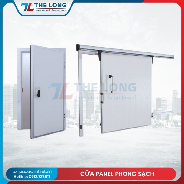 Cửa Panel Phòng Sạch 123 Cua panel phong sach