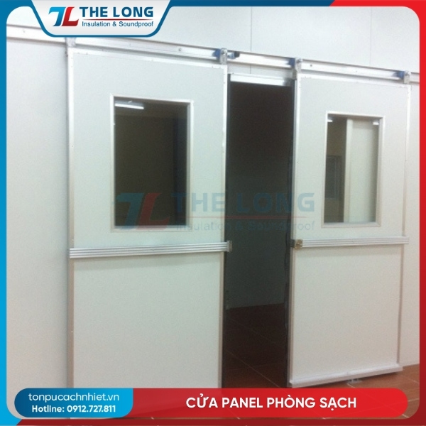 Cửa Panel Phòng Sạch 89 Cua panel phong sach