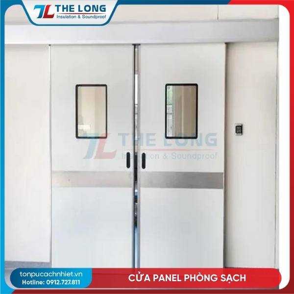 Cửa Panel Phòng Sạch 88 Cua panel phong sach