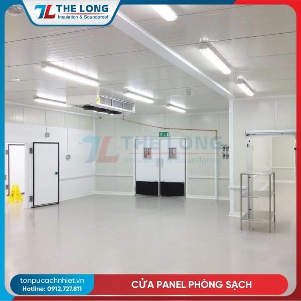 Cửa Panel Phòng Sạch 86 Cua panel phong sach
