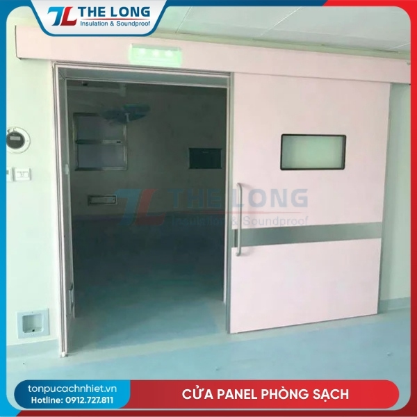 Cửa Panel Phòng Sạch 84 Cua panel phong sach