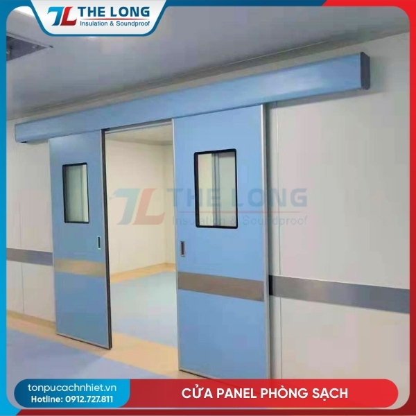 Cửa Panel Phòng Sạch 77 Cua panel phong sach