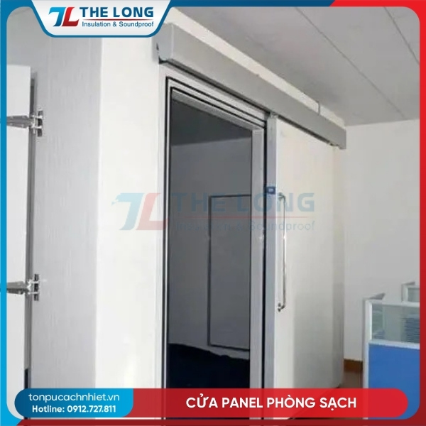 Cửa Panel Phòng Sạch 127 Cua panel phong sach