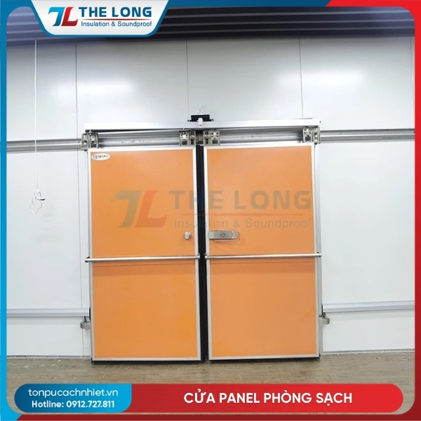 Cửa Panel Phòng Sạch 125 Cua panel phong sach