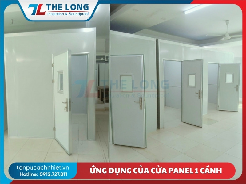 Cửa Panel 1 cánh chính hãng mới nhất 2025 13 Ứng dụng của Cửa panel 1 cánh