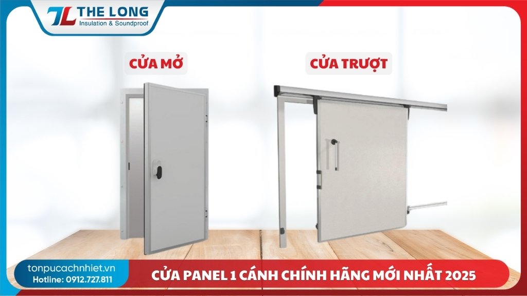 Cửa panel 1 cánh