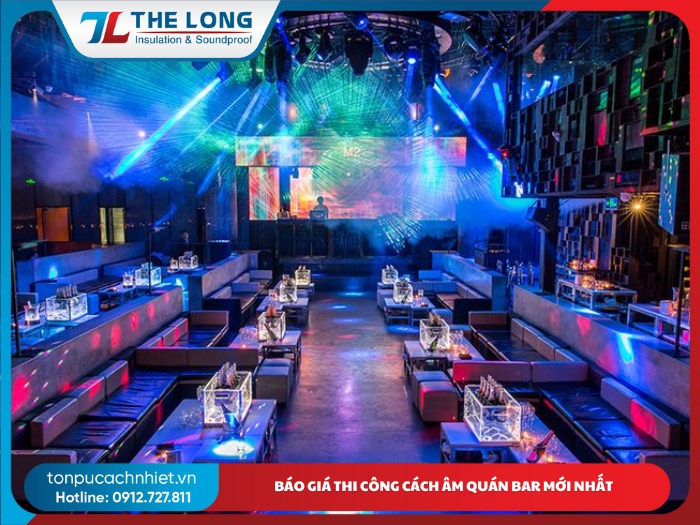 Báo giá thi công cách âm quán bar
