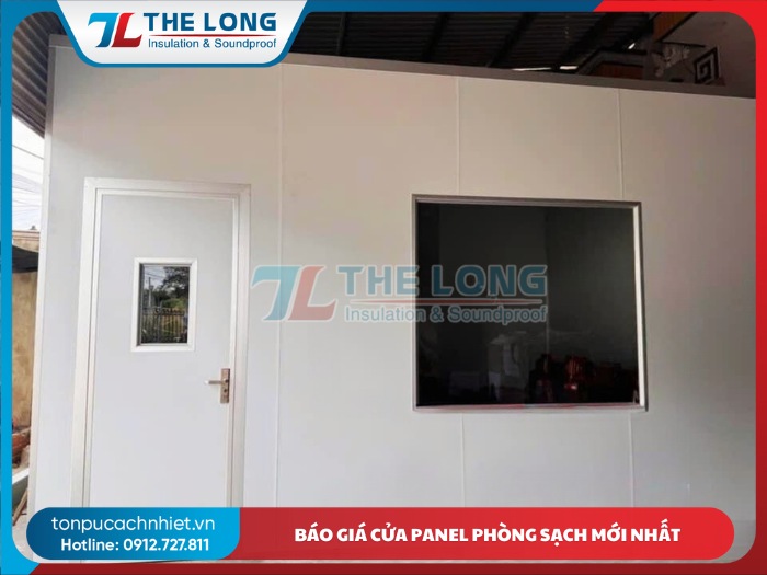 Báo giá cửa panel phòng sạch mới nhất 