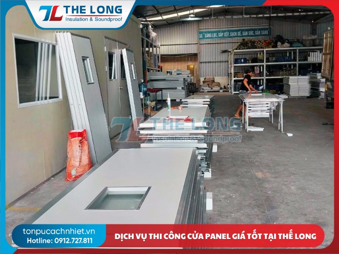 Quy trình thi công cửa Panel cho phòng sạch