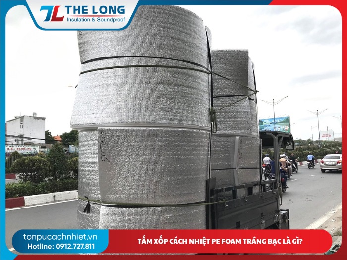 Tấm xốp cách nhiệt PE foam tráng bạc chất lượng 2025 7 Tấm xốp cách nhiệt PE foam tráng bạc
