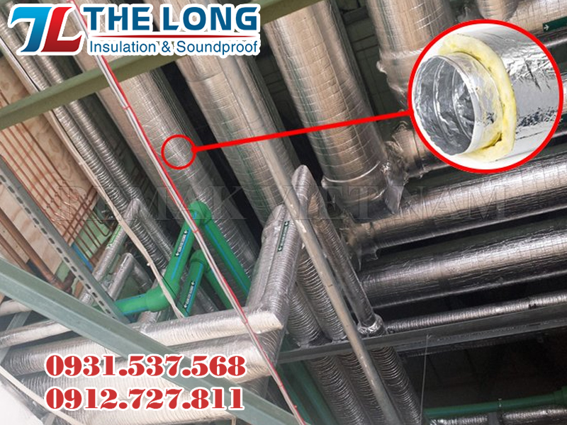 Tại sao nên chọn ống gió mềm cách nhiệt cho công trình của bạn? 12 ống gió mềm bảo ôn lạnh