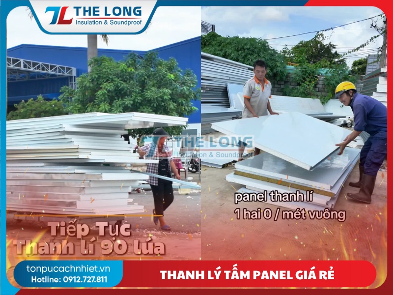 Thanh lý tấm panel giá rẻ, chất lượng tốt tại TpHCM 10 Thanh lý tấm panel giá rẻ