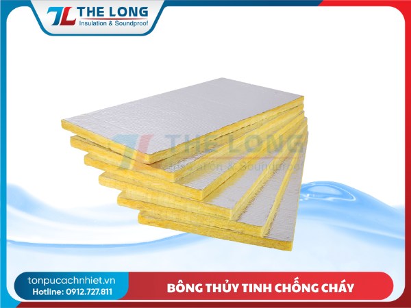 【 Bông thủy tinh chống cháy 】vật liệu cách nhiệt hiệu quả 7 Bông Thủy Tinh Chống Cháy