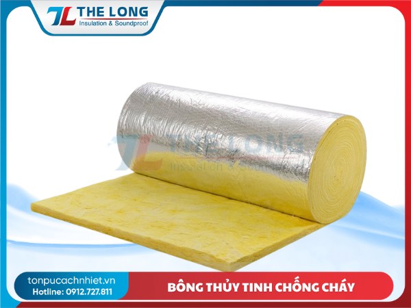 Bông Thủy Tinh Chống Cháy