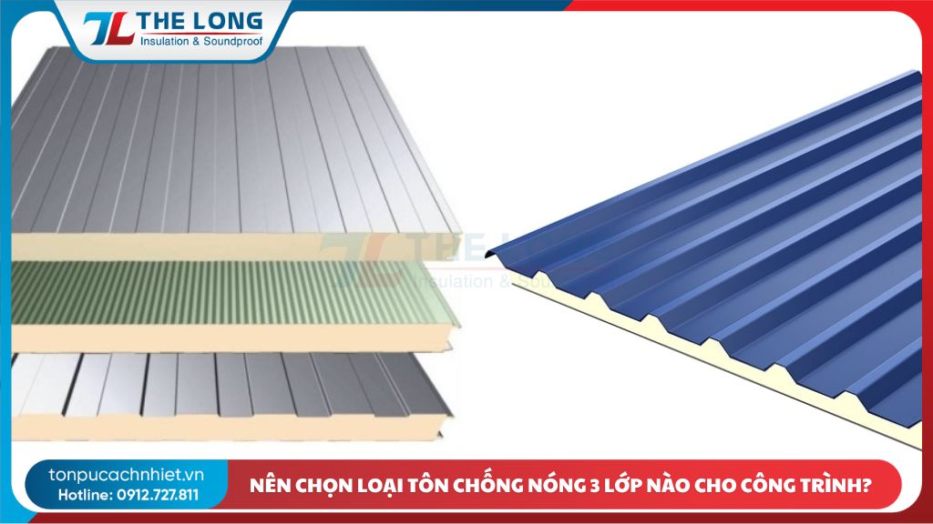 Tôn chống nóng 3 lớp