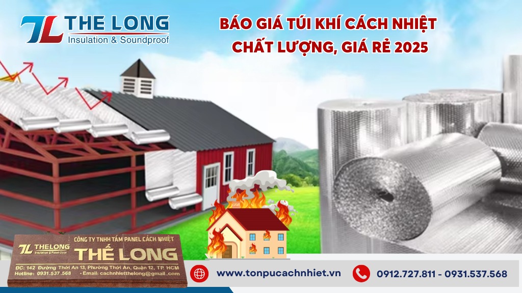 Báo giá túi khí cách nhiệt chất lượng