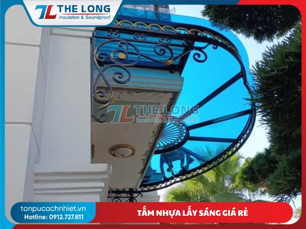 tấm nhựa lấy sáng giá rẻ