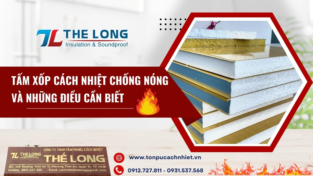 Tấm xốp cách nhiệt chống nóng