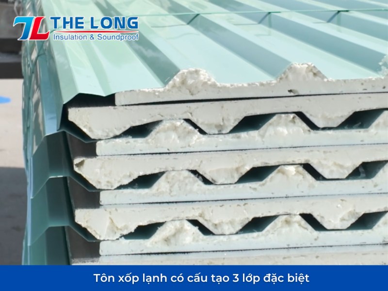 Tôn xốp lạnh
