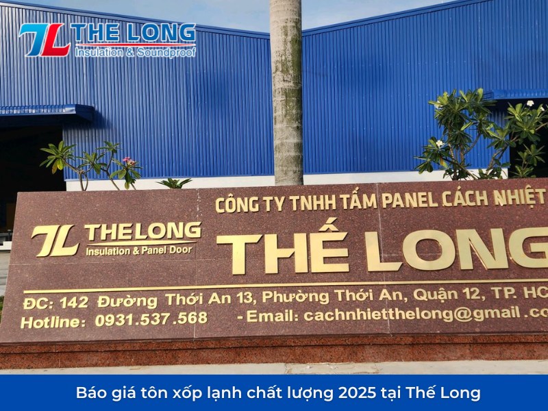 Tôn xốp lạnh
