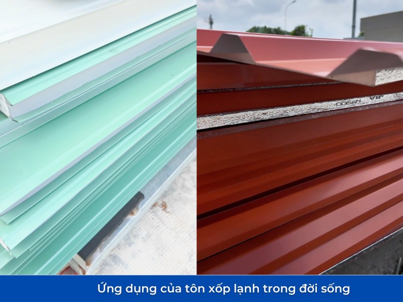 Tôn xốp lạnh