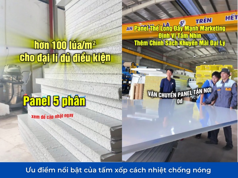 Top 5+ ưu điểm nổi bật của tấm xốp cách nhiệt chống nóng 8 ưu điểm nổi bật của tấm xốp cách nhiệt chống nóng