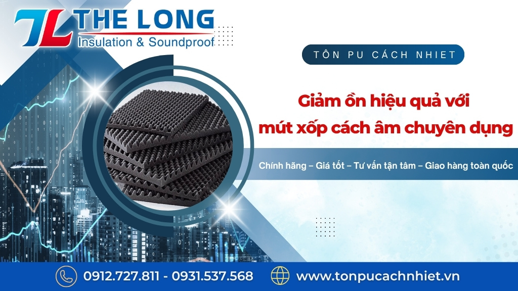 Mút xốp cách âm