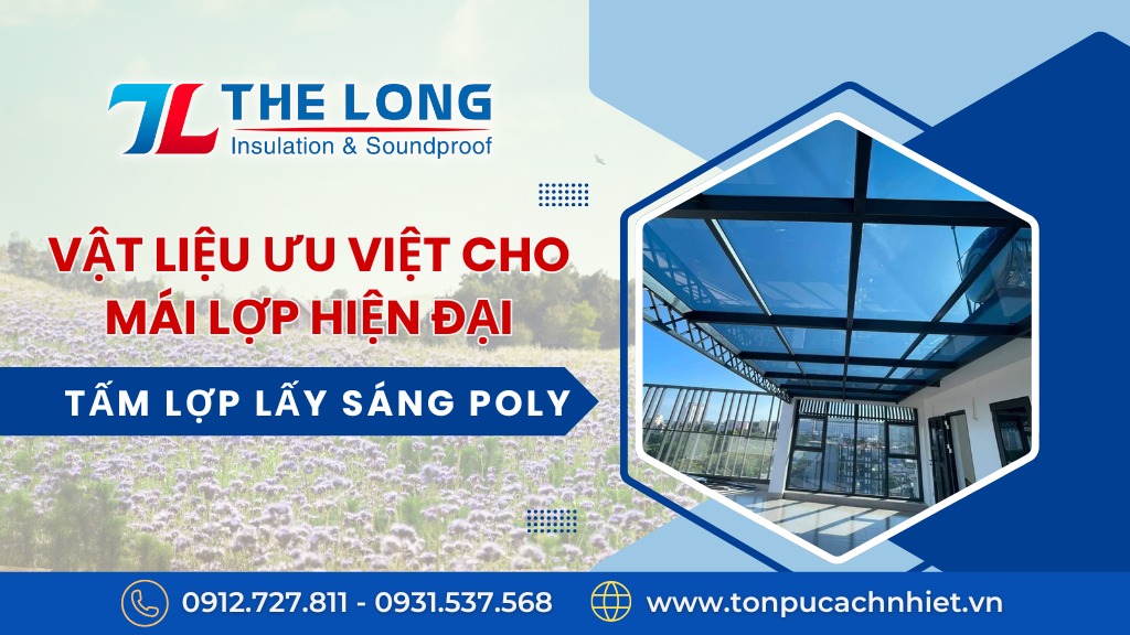 Tấm lợp lấy sáng poly