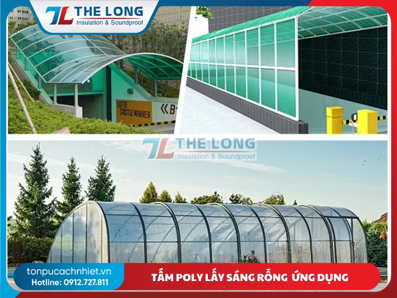 Tấm Poly Lấy Sáng Rỗng