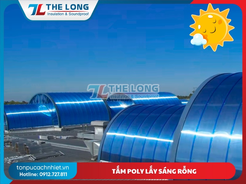 Tấm Poly Lấy Sáng Rỗng