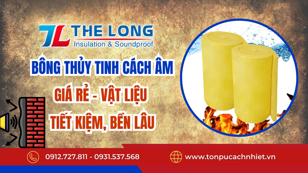 Bông Thủy Tinh Cách Âm