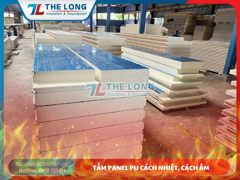 Tấm Panel PU Cách Nhiệt, Cách Âm Hiệu Quả 2026 9 Tấm Panel PU Cách Nhiệt