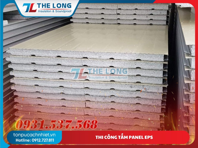 Thi công tấm Panel EPS đơn giản, đúng kỹ thuật 14 Thi Công Tấm Panel EPS