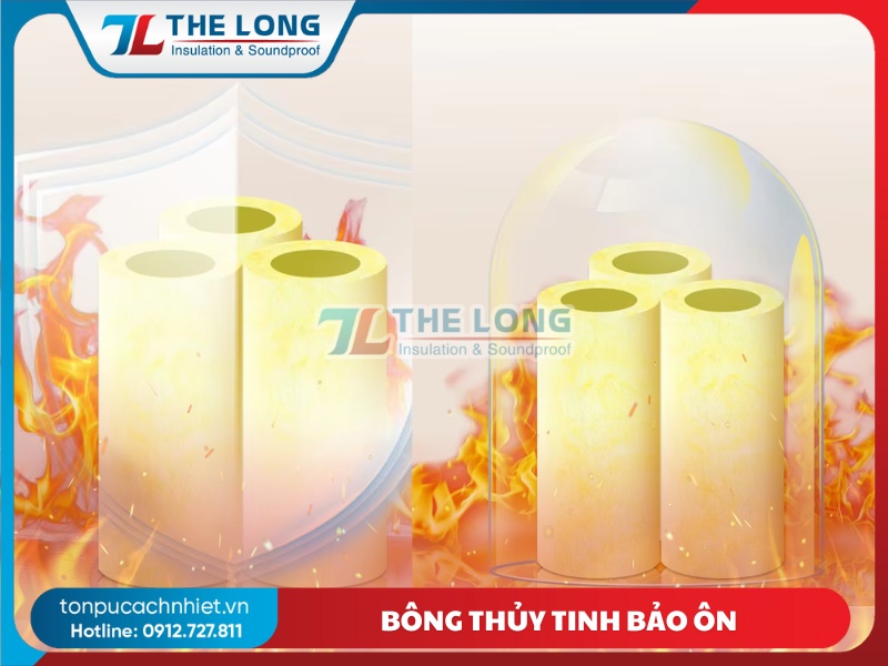 Bông thủy tinh bảo ôn