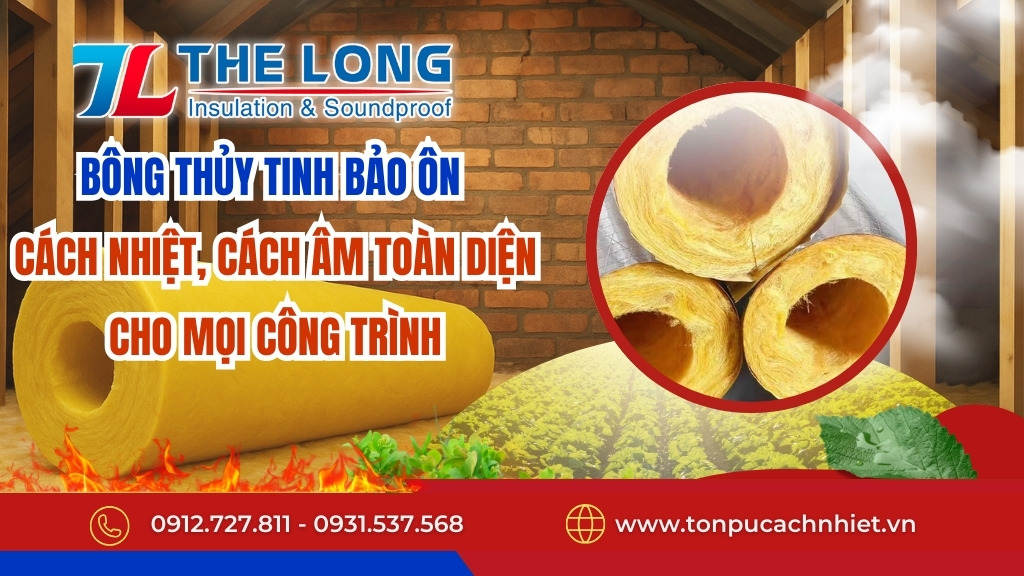 Bông thủy tinh bảo ôn