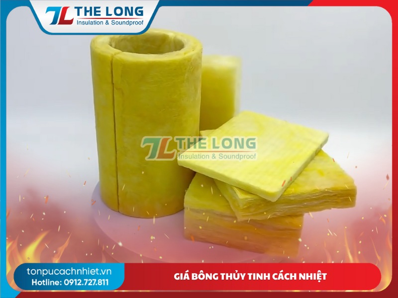 Giá bông thủy tinh cách nhiệt